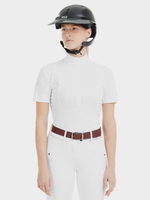 Chemise de concours Monica manches courtes femme 2024 Horse Pilot Chemise de concours Monica manches courtes femme 2024 Horse Pilot