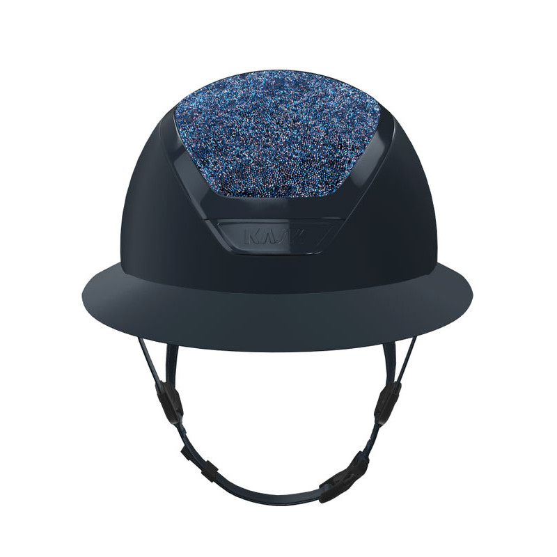 Casque Star Lady Chrome Swarovski Midnight Kask