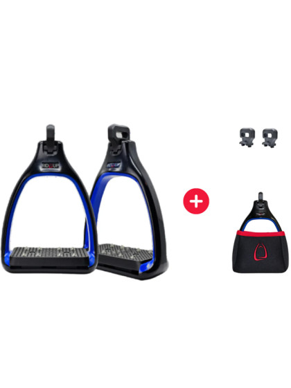 Etriers New Plus² avec housse Rid'Up