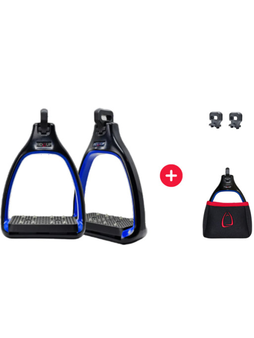 Etriers New Plus² avec housse Rid'Up