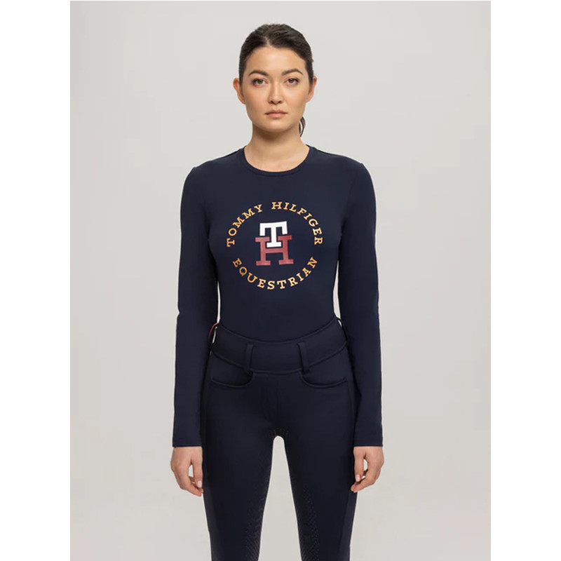 T-shirt manches longues Ohio hiver 2024 Tommy Hilfiger Equestrian