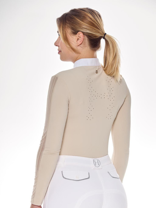 Polo de concours manches longues Pannie winter 24 Harcour Polo de concours manches longues Pannie winter 24 Harcour