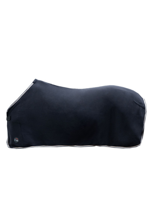 Couverture Séchante Pour Cheval HKM Kopenhagen - Polaire Respirante Vert Foncé - Taille 135