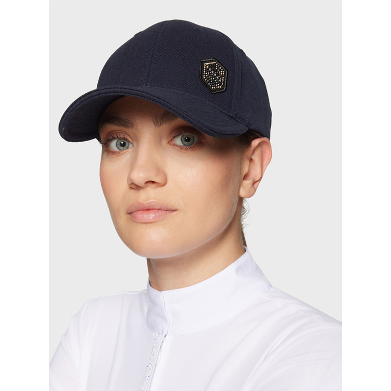 Royal Stallion Casquette plate en laine, bleu marine, S