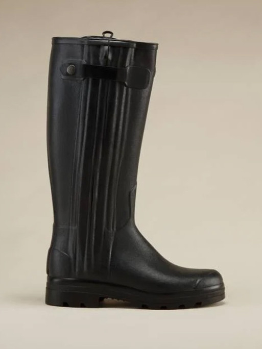 Bottes Chasseur doublées en néoprène homme noir Le Chameau