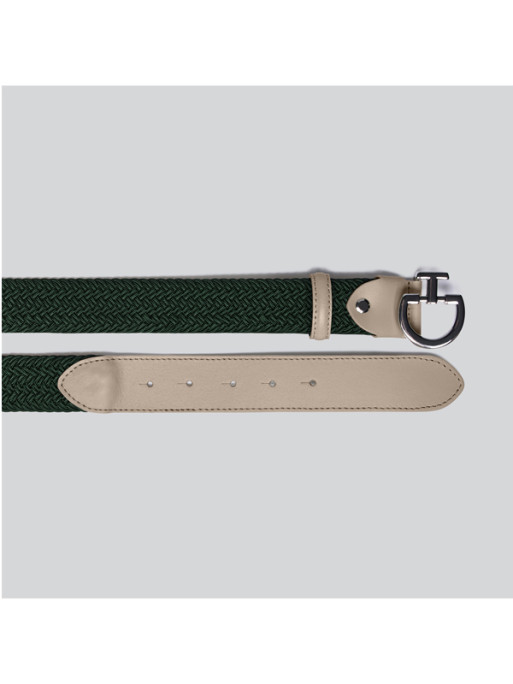 Ceinture élastique tressée chrome hiver 2024 Cavalleria Toscana