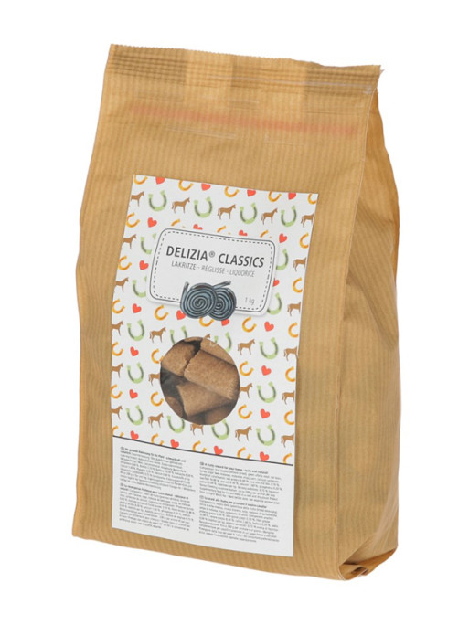 Friandises pour chevaux classic 1kg Delizia Friandises pour chevaux classic 1kg Delizia