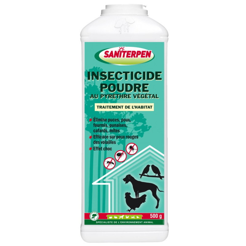 Saniterpen Insecticide poudre au pyréthre végétal