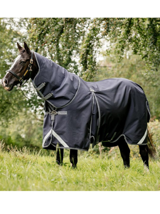 Couverture Rambo Optimo Turnout liner et couvre-cou 400g Horseware Couverture Rambo Optimo Turnout liner et couvre-cou 400g Horseware