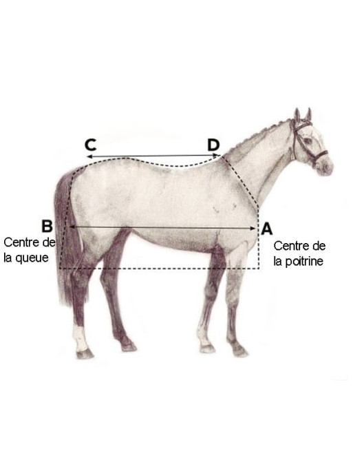 Couverture Rambo Supreme 50g Horseware Couverture Rambo Supreme 50g Horseware