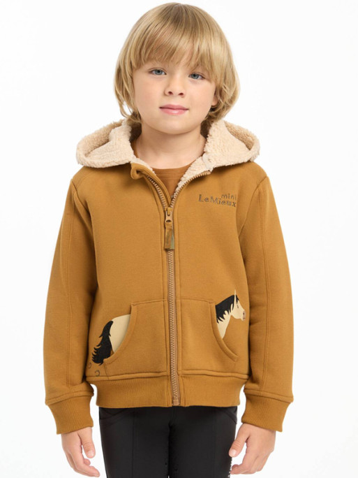 Sweat à capuche doublé Mini Charlie Lemieux