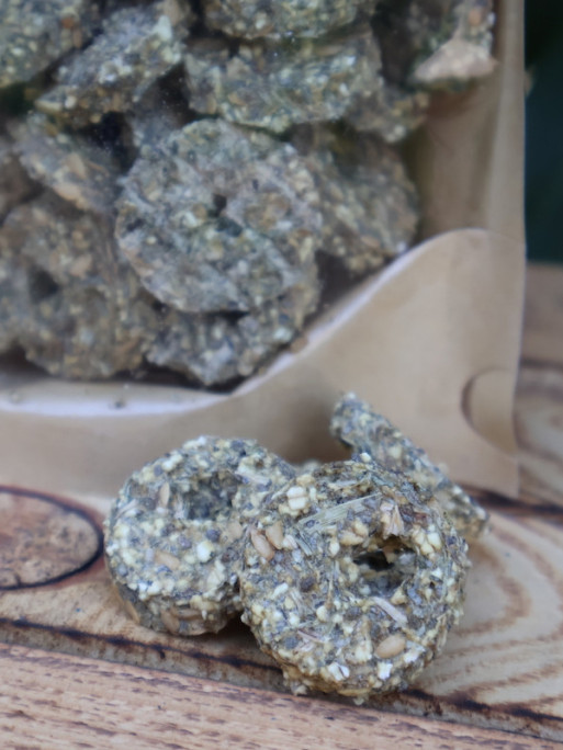 Herbal Donuts Luzerne Menthe poivrée 250g Happy Crackers