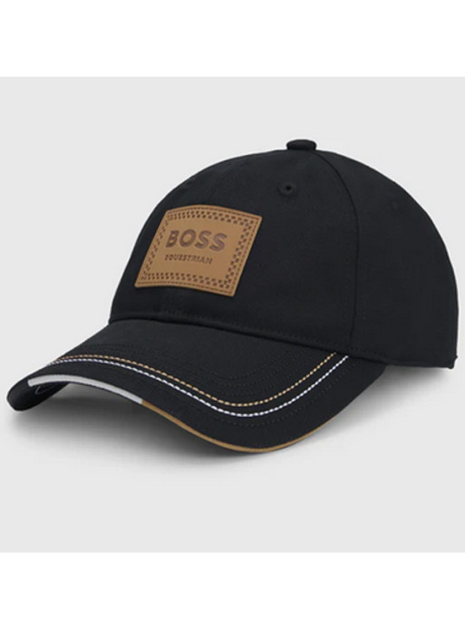Casquette patch cuir Vintage été 2025 Hugo Boss Equestrian