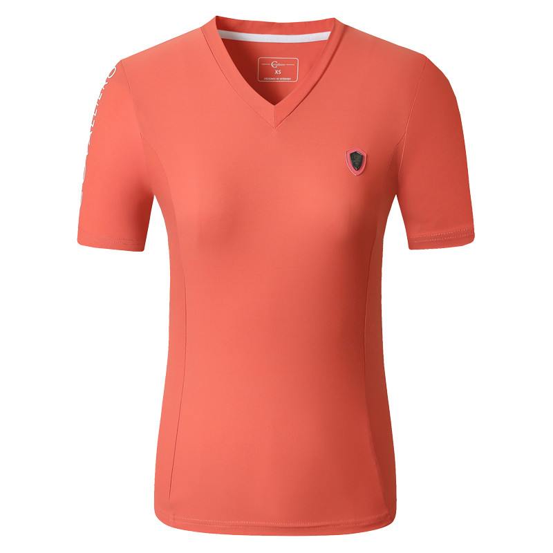 T-shirt col en V SS25 Covalliero