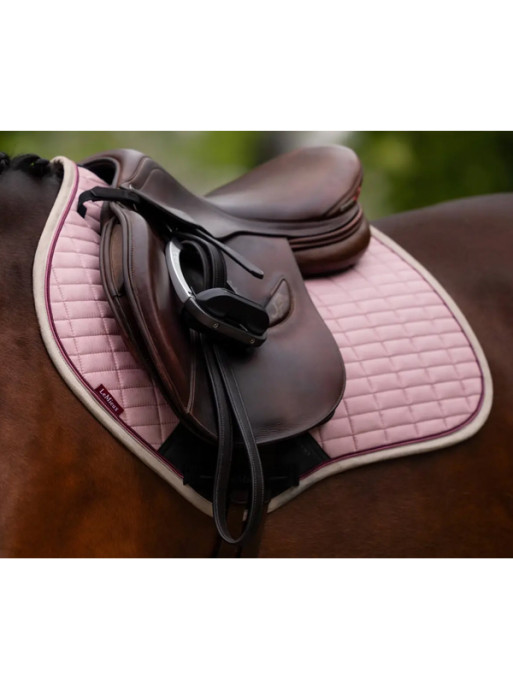 LeMieux Tapis de selle Luxery Suede Dressage Square - taille Full - marron