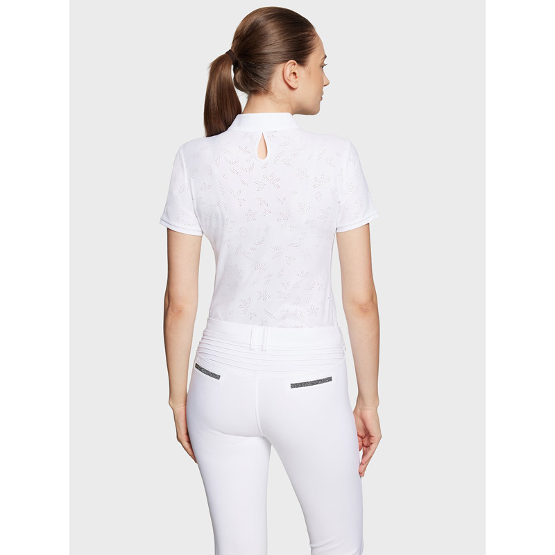 Polo de concours Aloise Air manches courtes SS25 Samshield