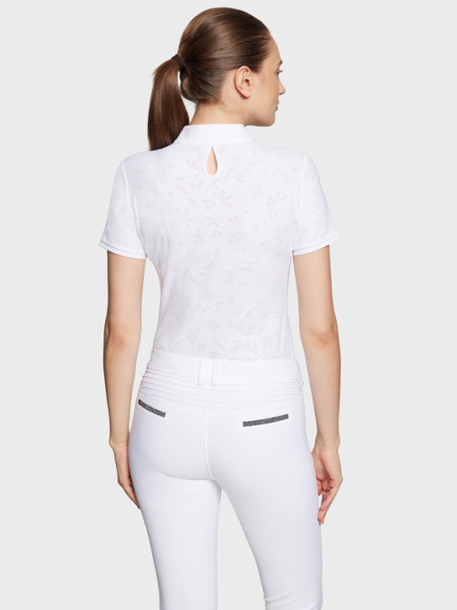 Polo de concours Aloise Air manches courtes SS25 Samshield Polo de concours Aloise Air manches courtes SS25 Samshield