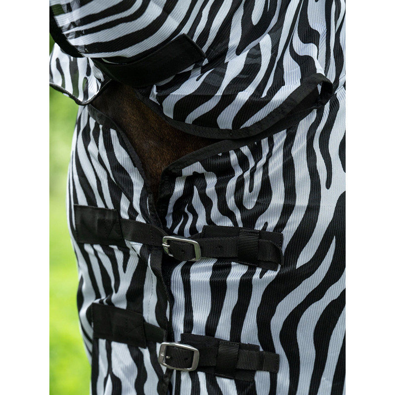 Couverture anti-mouches avec couvre-cou Zebra HKM
