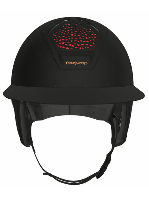 Casque Voronoï full protection black mat visière longue Freejump (vendu sans la mousse)