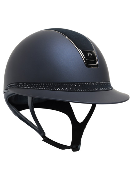 Casque Miss Shield Shadowmatt Tiara 2.0 Samshield (vendu sans la mousse)