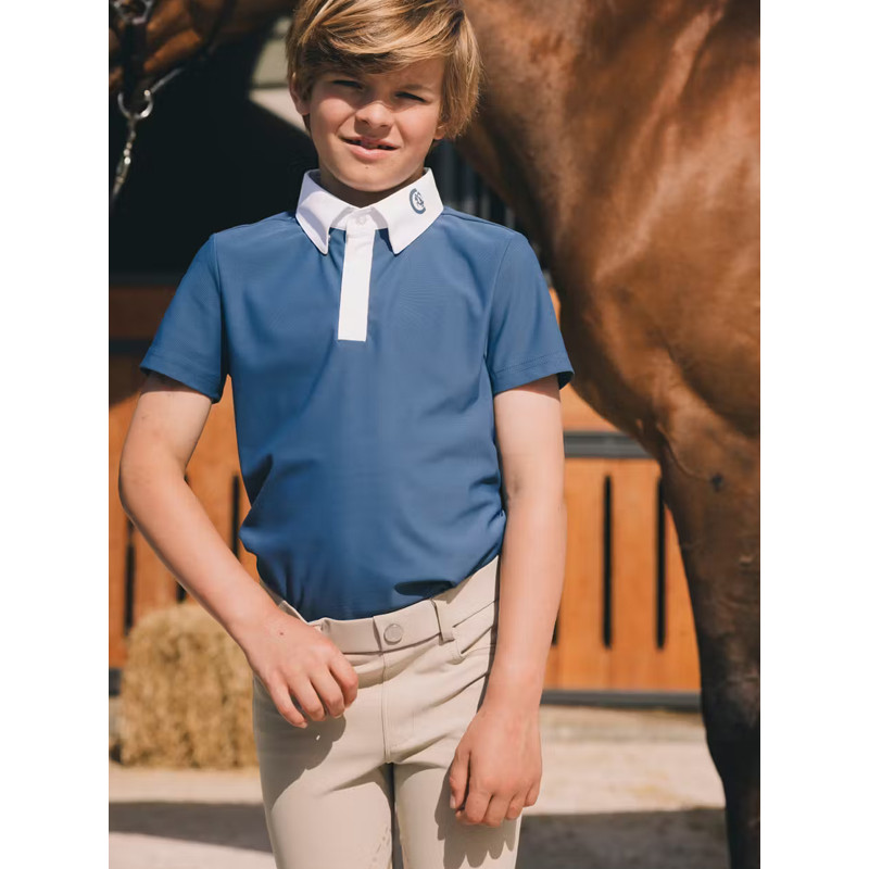Polo de concours Osaka Garçon Kentucky