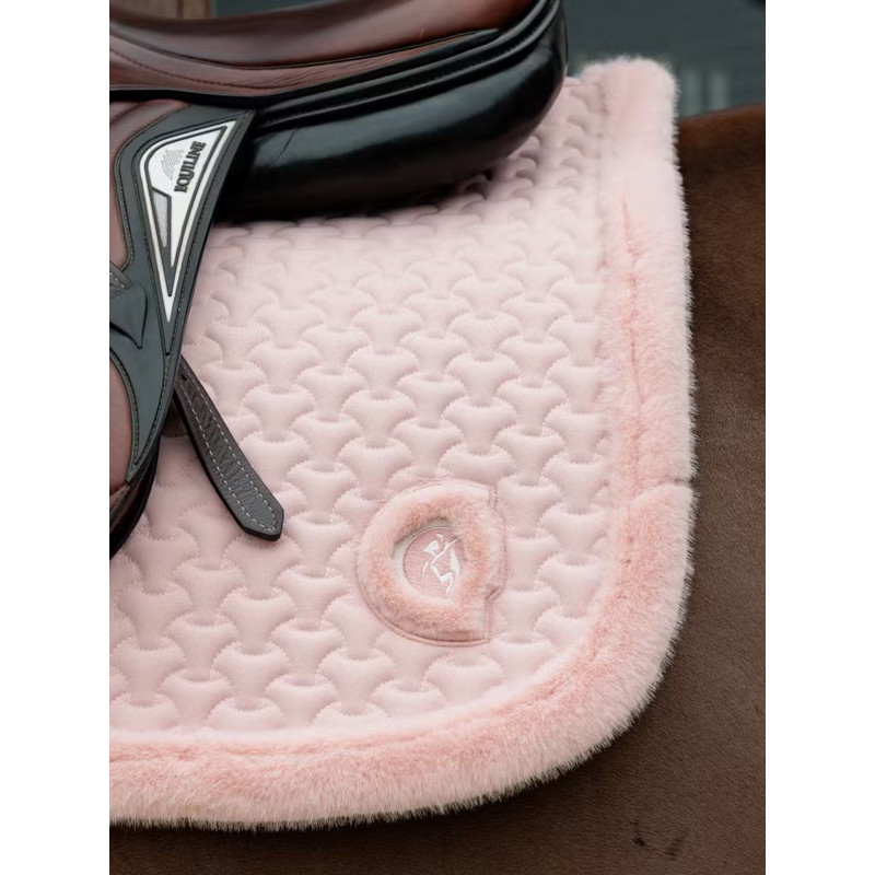 Tapis de selle Plaited Fake Fur jumping Kentucky