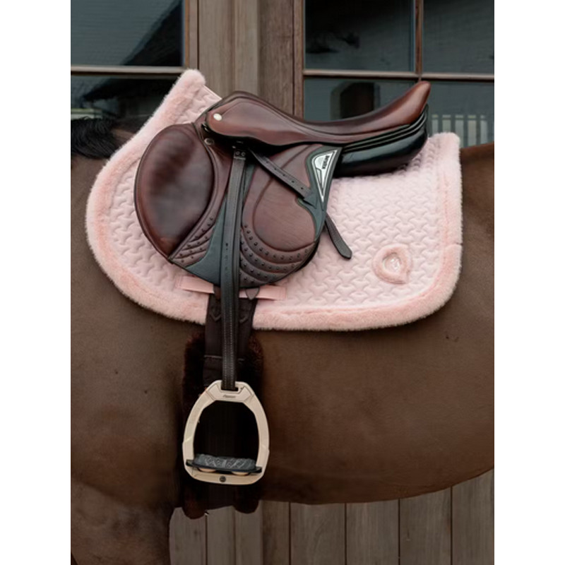 Tapis de selle Plaited Fake Fur jumping Kentucky