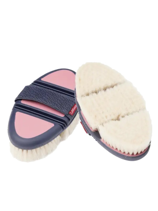 Brosse douce poils de chèvre Flexi LeMieux Brosse douce poils de chèvre Flexi LeMieux