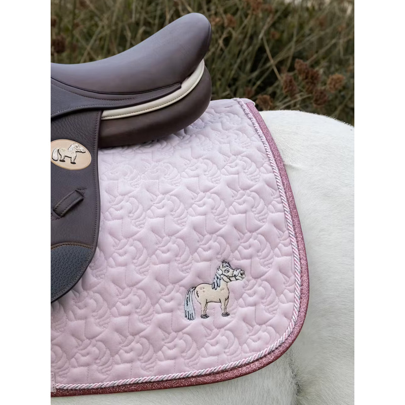 Tapis de selle Licorne pailleté CSO Kentucky