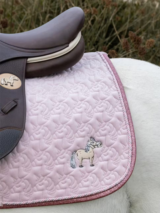 Tapis de selle Licorne pailleté CSO Kentucky Tapis de selle Licorne pailleté CSO Kentucky