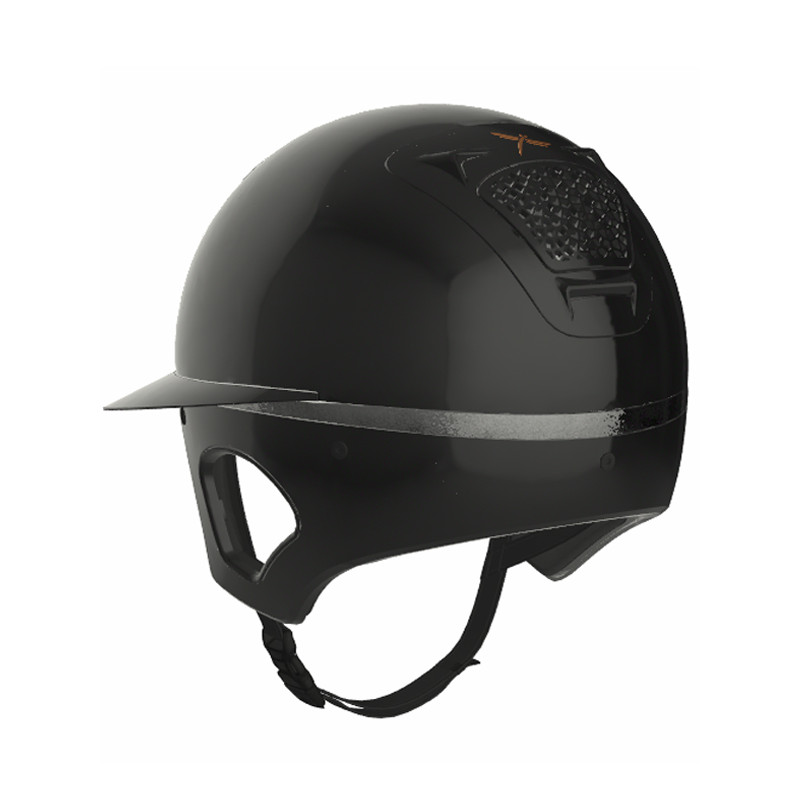 Casque d'équitation à strass