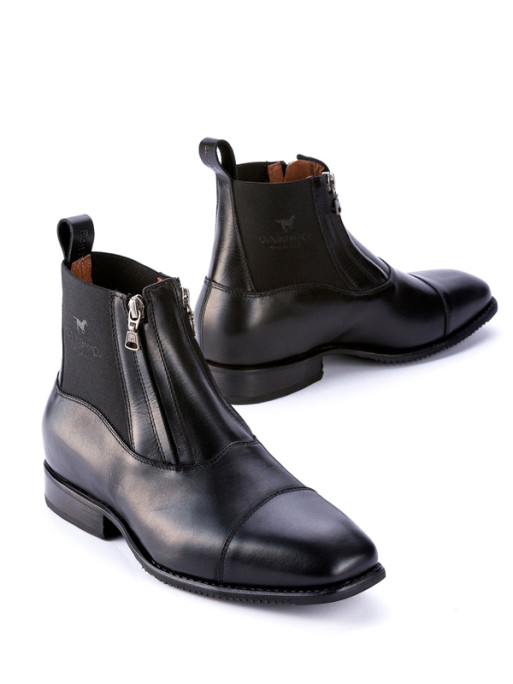 boots d'équitation fermeture éclaire