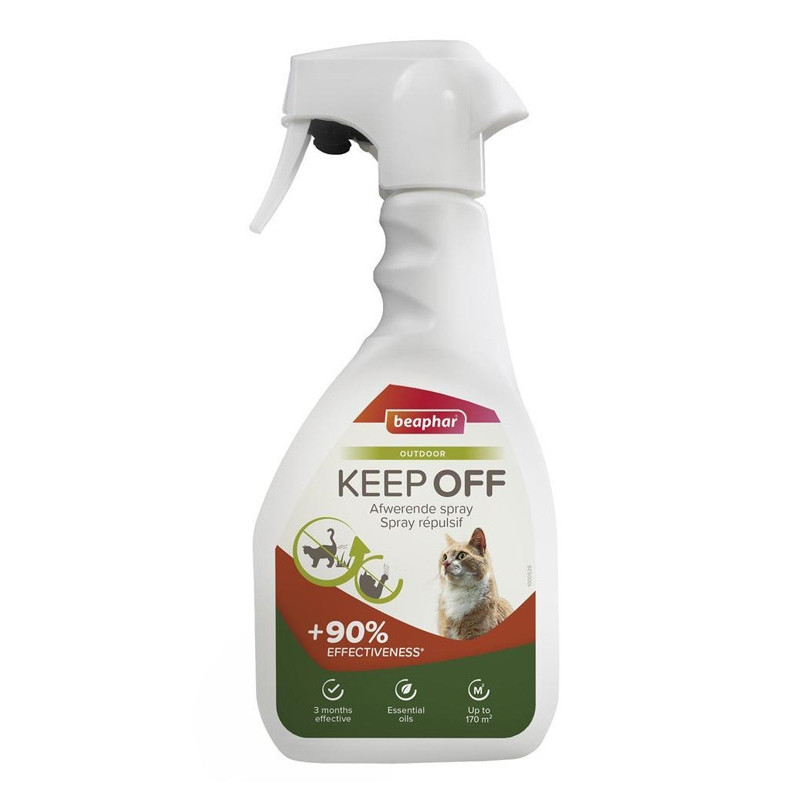 Spray répulsif Indoor Keep Off chien et chat 200ml Beaphar