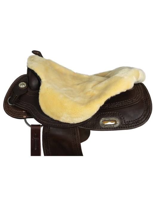 Dessus de selle Western en mouton Umbria