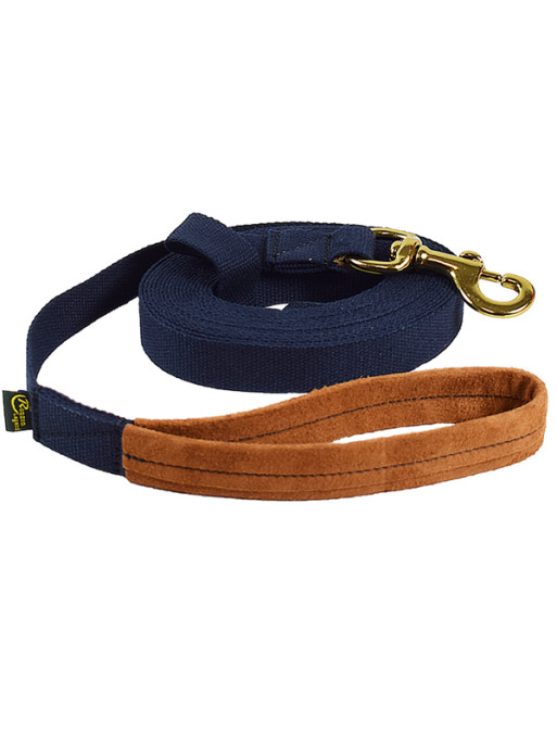 Longe à tourner 8m classic poignée croûte velours Ronzon Legend Longe à tourner 8m classic poignée croûte velours Ronzon Legend