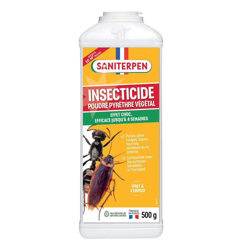 Saniterpen Insecticide Poudre au pyrèthre végétal