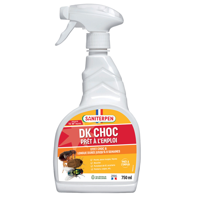 Saniterpen Insecticide DK Choc prêt à l'emploi