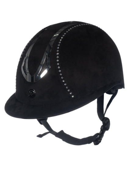 Casque equitation à strass

