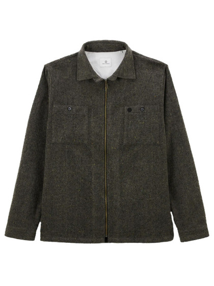 Chemise manches longues Clovis Serge Blanco