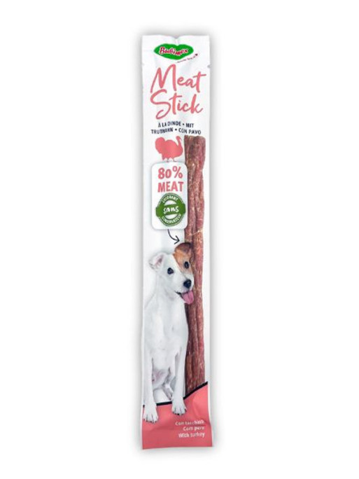 Friandise Meat Stick à la dinde 12g Bubimex