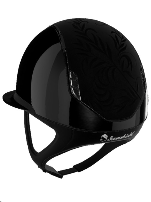 Casque Miss Shield Shadowmatt 2.0 Embroidery Samshield (vendu sans la mousse)