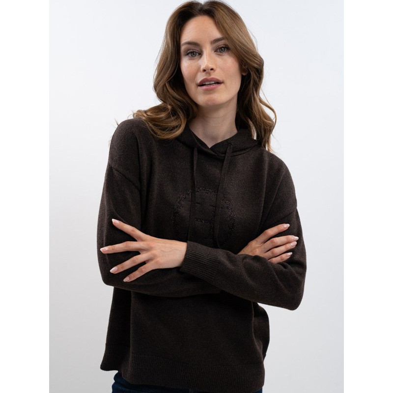 Sweat à capuche en maille Aurelia FW25 Harcour
