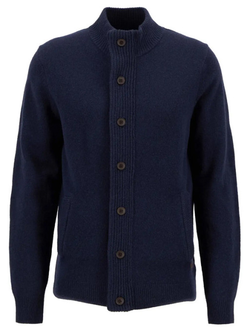 Cardigan Essential Elbow-Patch Barbour