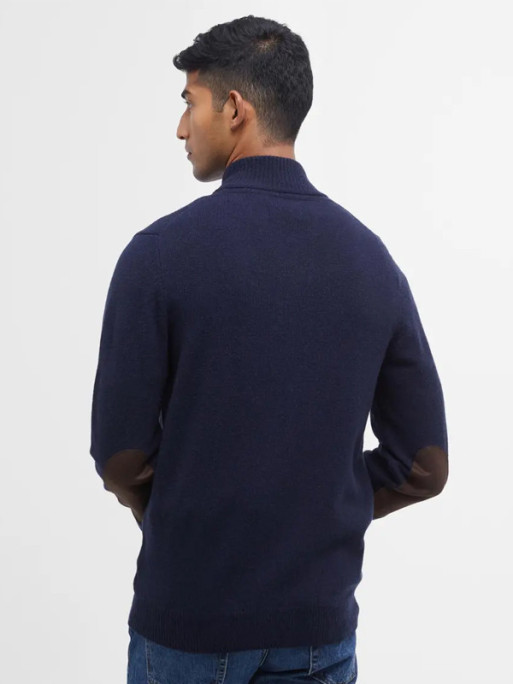 Cardigan Essential Elbow-Patch Barbour