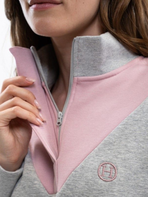 Sweat avec col montant Ambre FW25 Harcour Sweat avec col montant Ambre FW25 Harcour