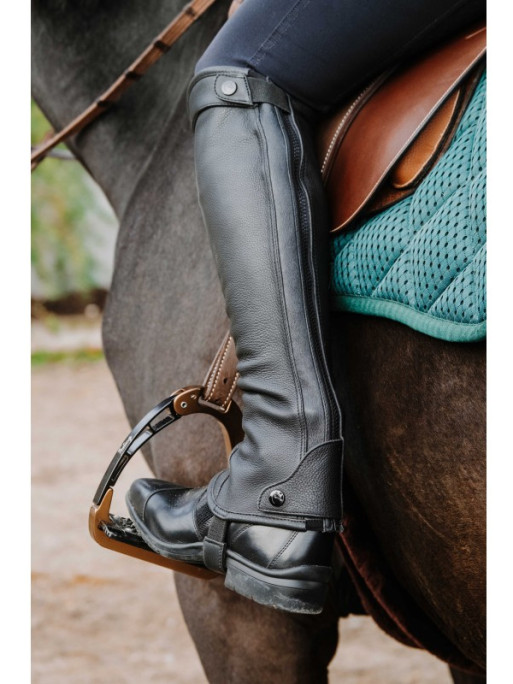 Mini-chaps Select noires Equi-Thème Mini-chaps Select noires Equi-Thème