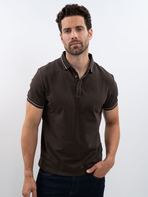Polo manches courtes Oscar FW25 homme Harcour
