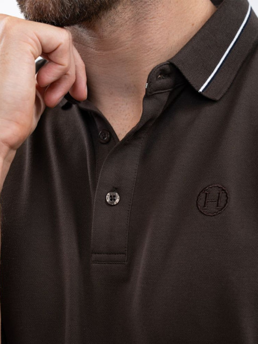 Polo manches courtes Oscar FW25 homme Harcour