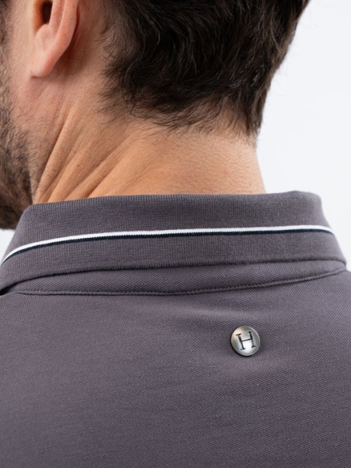 Polo manches courtes Oscar FW25 homme Harcour Polo manches courtes Oscar FW25 homme Harcour