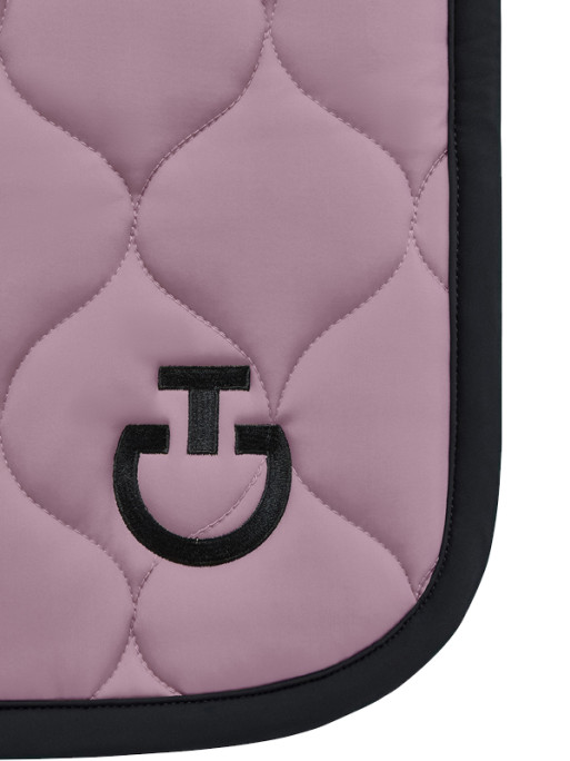 Tapis de selle New Circular Quilted Jersey Jumping FW25 Cavalleria Toscana Tapis de selle New Circular Quilted Jersey Jumping FW25 Cavalleria Toscana